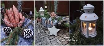 Ich zeige dir wie du einen wunderschönen korb mit pflanzen und naturmaterialien kreiere. Trixistrauminsel Winterdeko Im Garten Und Monatscollage