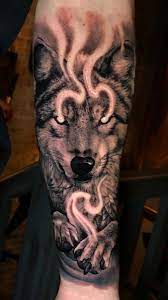 wolf tattoo mine in 2021 wolf eye tattoo wolf tattoos wolf tattoo design