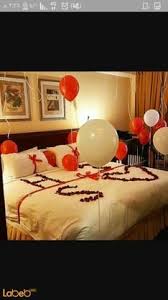 Maybe you would like to learn more about one of these? Grooms Room Decoration Flowers Baloons Candles Red And White