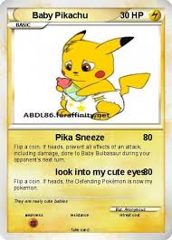 Pokemon Baby Pikachu 60