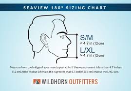 Seaview Snorkel Mask Size Chart Full Face Snorkel Mask