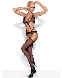 Nylon doesn't follow the trends, it sets them. Nylon Rete Strap Set Lingerie Calza Body Tuta Catsuit Completo Sexy Ebay