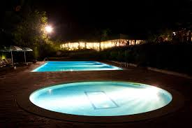 Casa grande de fuentemayor ⭐ , spain, silleda, cobas, 2, cortegada: Iluminacion Nocturna De La Piscina Y Salon De Eventos Galicia Bodas Celebraciones Alquilar Oferta Casa Rural Encanto Al Pool Terrace Swimming Pools
