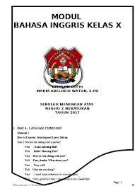 Materi bahasa inggris kelas 10 smk pdf. Top Pdf Materi Bahasa Inggris Sma Kelas 10 Lengk 123dok Com