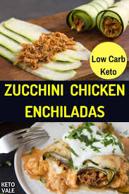 Keto Zucchini Chicken Enchiladas Low Carb Recipe Recipe Keto Diet Food List Keto Diet Menu Diet Recipes