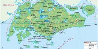 Singapur auf der weltkarte (republik singapur) zu drucken. Singapur Map Karten Singapur Republik Singapur