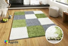 Ayyildiz Life Shaggy Kareli Hali 100 Pp Shaggy 30mm 2000gr Yesil 1501green Kids Rugs Home Decor Decor