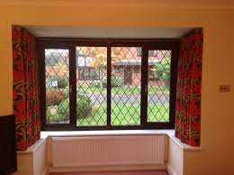 Find bay window curtain decorating ideas and inspiration to add to your own home. Metal Curtain Pole For A Box Bay Window Only Three Brackets Bay Window Curtain Poles Metal Curtain Pole Windows