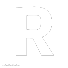 Personalize your knitting projects, such as a blanket, hat, and more, with these simple and easy knit block patterns for every letter of the alphabet. R Stencil Letter