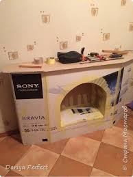 камин из коробок своими руками на новый год пошаговая инструкция Interer Master Klass Novyj God Modelirovanie Konstruirovanie Master Klass Po Izgotovleniyu Kamina Iz Korobki Ot Televizora K Podelki Kartonnye Podelki Dlya Doma