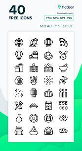 40 Free Vector Icons Of Mid Autumn Festival Designed By Freepik In 2021 Mid Autumn Free Icons Png Mid Autumn Festival