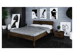 Decouvrez dans notre rayon sommier 140 cm un vaste choix darticles a petit prix. Lit 140x190 Haut En Bois Massif Wenge Marron Zenno Vente De House And Garden Conforama