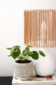 To make a diy lamp, you can either build one from scratch or give an old lamp a makeover. Diy Rattan Style Lamp Upcycle Dossier Blog