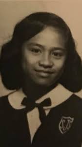 Nancy Theriault (Upton) from the 8th grade class, 1961