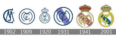The colours of real madrid c.f are white. Real Madrid Logo Hirtory Real Madrid Logo Real Madrid Logo Evolution