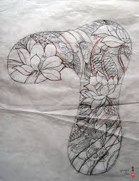 Koi Kingyo Lotus Dragon Sleeve Study 01 Full Sleeve Tattoos Dragon Sleeve Sleeve Tattoos