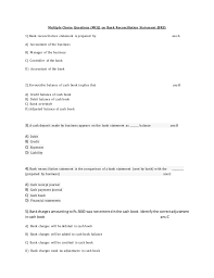 Bank reconciliation statement is a financial statement prepared to reconcile the differences in the balance of the bank column of cashbook and passbook by showing all the causes of difference between the two. Bank Reconciliation Statement