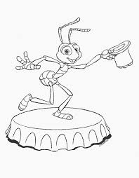 Each printable highlights a word that starts. A Bug S Life Coloring Book Coloring Home