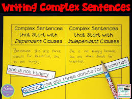 Exploring Complex Sentences Upper Elementary Snapshots