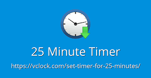 Every timer you need can be found at my c. 25 Minute Timer Online Timer Countdown
