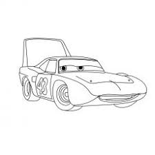 the king car cars coloring pages kids cartoon characters coloriage petit blaireau