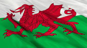 The flag incorporates the red dragon of cadwaladr, king of gwynedd, along with the tudor colours of green and white. Shutterstock