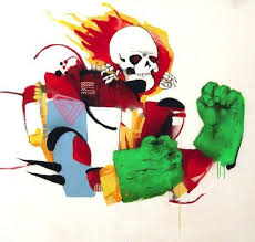 Brisbane Australia Artist Anthony Lister Artistaday Superhero Painting Art Artist