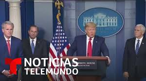 Trump anuncia que responderá al ataque iraní con sanciones. Noticias Telemundo 12 De Abril 2020 Noticias Telemundo El Amanecer