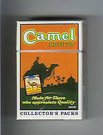 Apparently there's nothing actually prohibitive about it. Camel Cigarette Wikipedia