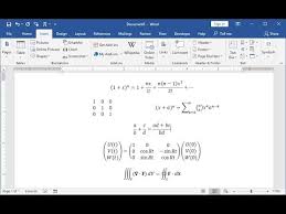 All Important Equation Shortcut Keys For Ms Word 2007 2016 Youtube