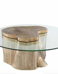 Davalos solid wood tree stump end table. Coffee Table Urban Tree Stump Tables Eichholtz Online Flowerfeldt