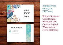 Oddly enough i have spent lots of time thinking about this so i gave her my advice and i made a video. Uniqie Business Card Design Custom Etsy Shop