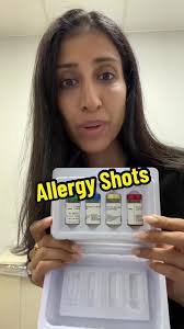#allergyshots are a form of immunotherapy given to people to make them less  allergic. We start giving allergy serums at a low concentration and then  move up until we get to the amount that will ...