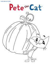 Cute cat the flying witch. Pete The Cat Coloring Pages Free Coloring Pages Wonder Day Coloring Pages For Children And Adults
