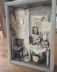 Miniature Room By D Taste Blog Miniaturerooms Room Box Miniatures Shadow Box Art Miniature Rooms