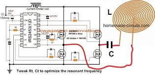 In this diy induction heater circuit the transformer consists of the work coil and the object to be heated. How To Design An Induction Heater Circuit Homemade Circuit Projects