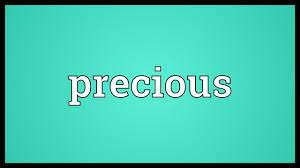 There is precious little time left [syn: Precious Meaning Youtube
