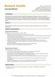 It can be helpful to use a business owner resume example as a template for your own resume. Associate Minister Resume Samples Qwikresume