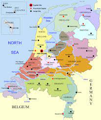 ˈneːdərˌlɑnt ( odsłuchaj)), oficjalnie królestwo niderlandów (niderl. Mapa Holandii Holandia Mapa Samochodowa Topograficzna I Inne