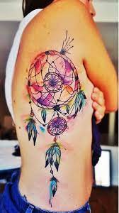 45 Dreamcatcher Tattoo Design Ideas For Creative Juice Dream Catcher Tattoo Design Dream Catcher Tattoo Watercolor Dreamcatcher Tattoo