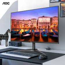 With a response time of only 1 ms, you're sure your screen responds fast enough, even during action scenes and in shooters. Aoc Computer Screen 24 Inch Crown Jet Wall Mount Design Bracket Home Office Face 24b1xh Hd Ips