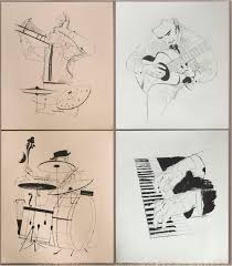 DAVID STONE MARTIN Portfolio INTERPRETATIONS OF JAZZ  Drummer/Guitar/Piano/Horn