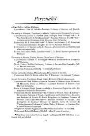 Personalia<link href='#fn1'>*</link>