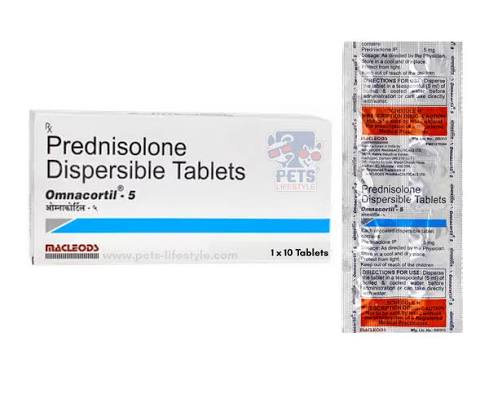 Omnacortil 5mg Prednisolone Tablets for Dogs | Anti-Inflammatory & Allergy Relief