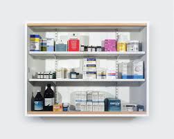I mean a lot of the stuff is about belief, i think, and the 'medicine cabinets' are just totally believable. in 2010 l & m arts, new york, presented 'the complete medicine cabinets', an exhibition of hirst's cabinets dating from 1988, shown alongside a collection of 'sex pistols' memorabilia. Medicine Packaging Inspiration Damien Hirst Damien Hirst Hirst Small Cabinet