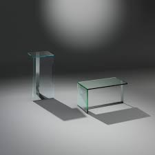 Davis Solo Glascouchtische Couchtisch Glas Glas