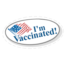 Unvaccinated people should get vaccinated and continue masking until they are fully vaccinated. I M Vaccinated Stickers Collect The Whole Set Kqed
