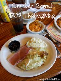 To order, first find your closest cracker barrel; Our Thanksgiving Dinner