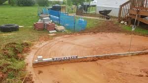 Leveling Out My Pool Area Above Ground Pool Landscaping Swimming Pool Decks Pool Installation