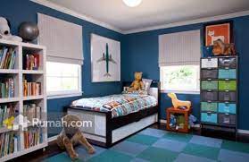 Jika anak anda takutkan gelap, buatlah tema warna yang cerah. Warna Cat Tembok Unik Kamar Anak Laki Laki Rumah Dan Gaya Hidup Rumah Com